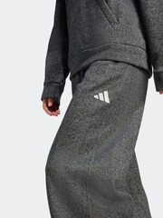 adidas Black ALL SZN Holiday Glitter Fleece Loose Joggers - Image 5 of 6