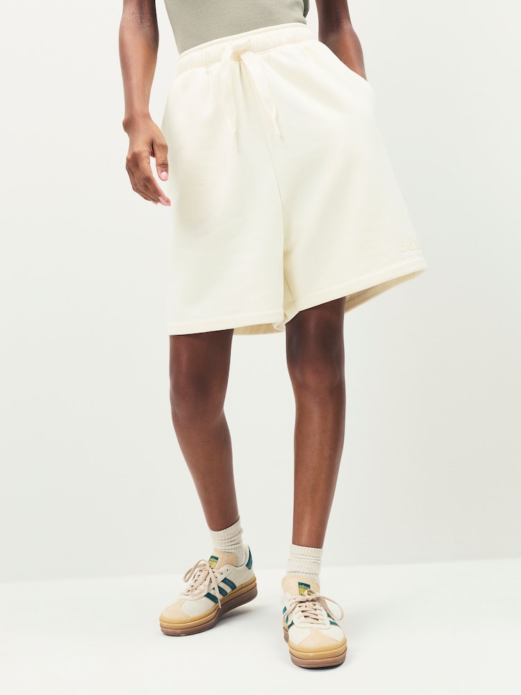 adidas Originals Brown Essentials Linear Shorts - Image 1 of 5