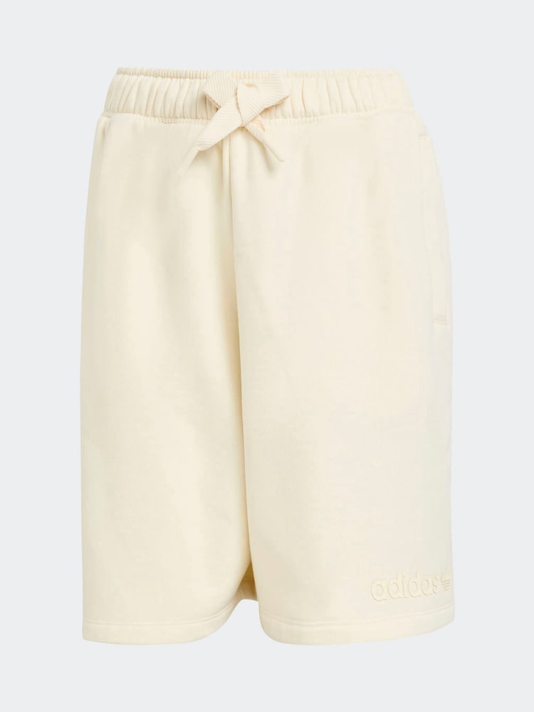 adidas Originals Brown Essentials Linear Shorts - Image 5 of 5