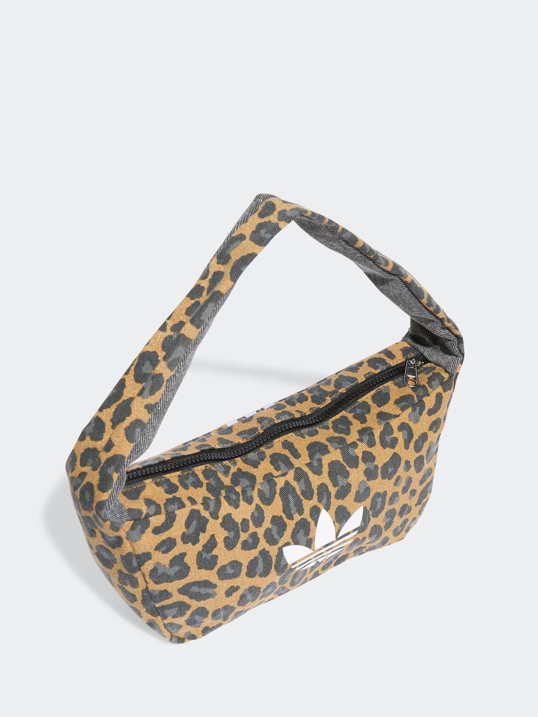 Buy adidas Originals Brown Leopard Print Small Shoulder Bag from