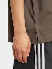 adidas Originals Green Essentials Linear Oversize T-Shirt - Image 5 of 6