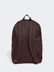 adidas Brown Classic 3 Bar Logo Backpack - Image 2 of 7