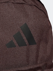 adidas Brown Classic 3 Bar Logo Backpack - Image 6 of 7