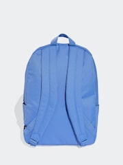 adidas Blue Classic 3 Bar Logo Backpack - Image 2 of 7