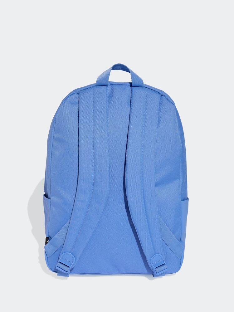 adidas Blue Classic 3 Bar Logo Backpack - Image 2 of 7