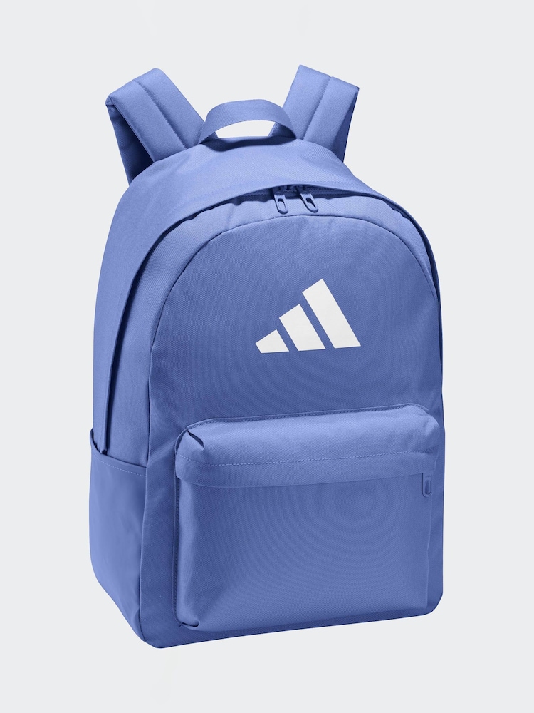 Buy adidas Blue Classic 3 Bar Logo Backpack from Next USA