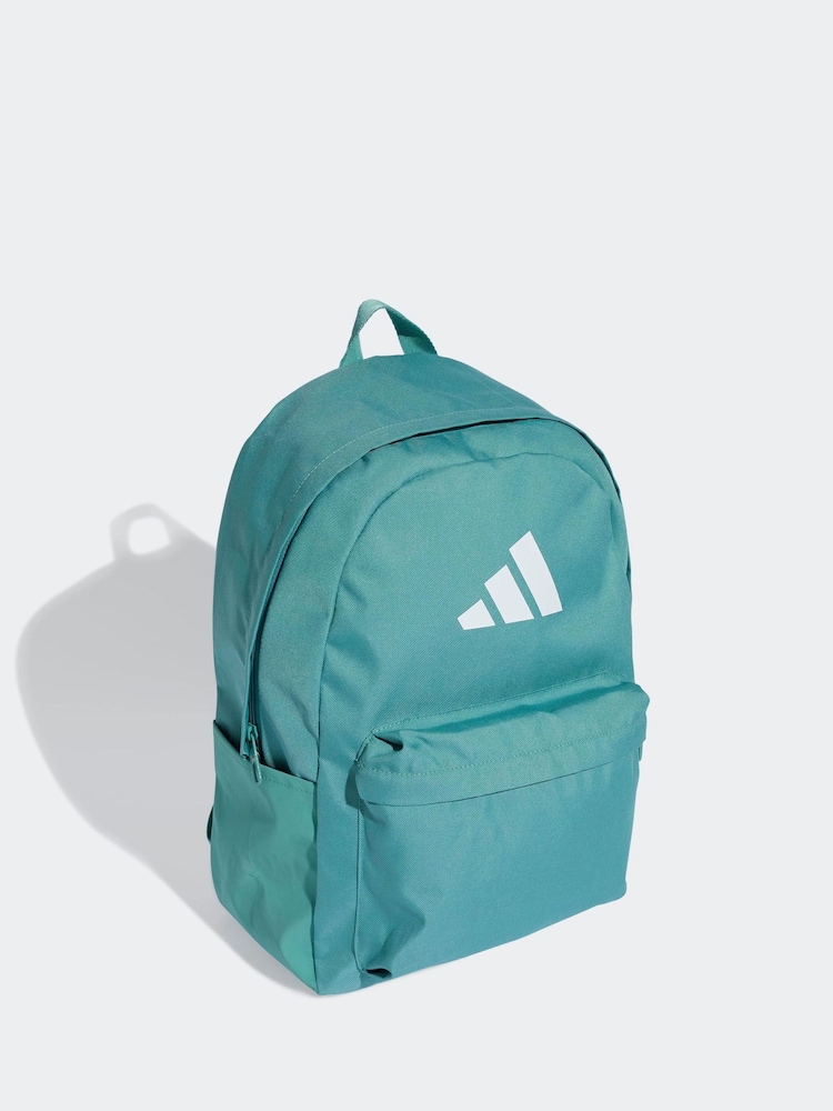 Buy adidas Green Classic Bar Logo Backpack from the Next UK