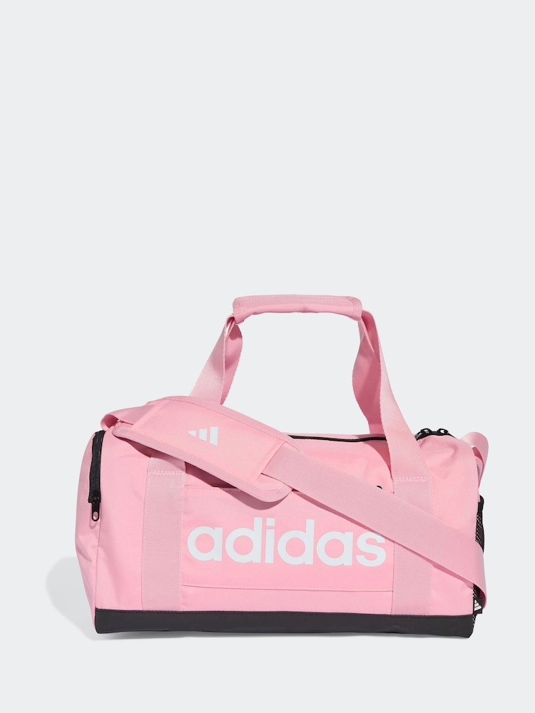 adidas Pink Extra Small Linear Duffel Bag - Image 1 of 4