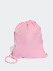 adidas Pink Linear Gymsack Bag - Image 2 of 3