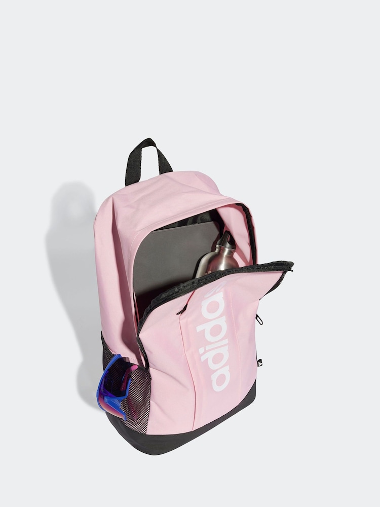 adidas court lite backpack pink Alliance Sackpack Drawstring for Sports, Small Gym Bag, Sandy Pink/White/2, OSFA When the dog days of summer end adidas Backpack With Pencil Case
