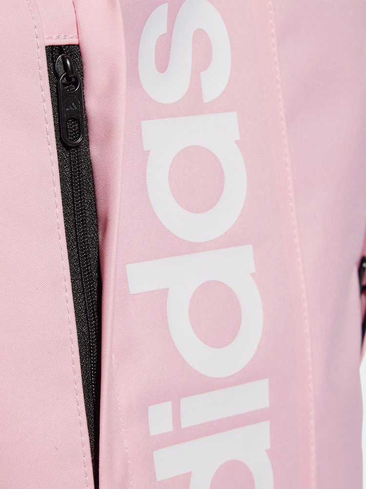 adidas Pink Linear Backpack - Image 5 of 5 adidas Pink Linear Backpack - Image 5 of 5