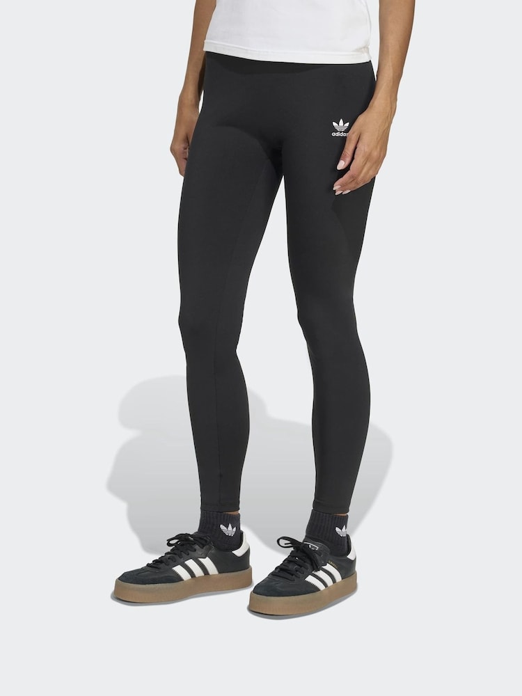 adidas Originals Black Essentials Leggings - Image 1 of 6 adidas Originals Black Essentials Leggings - Image 1 of 6
