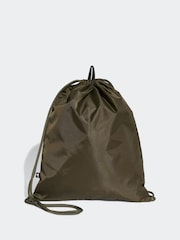 adidas Green Linear Gymsack Bag - Image 2 of 3