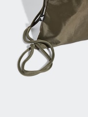 adidas Green Linear Gymsack Bag - Image 3 of 3