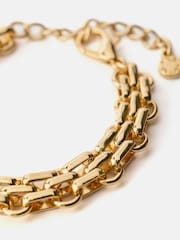 Mint Velvet Gold Tone Chain Bracelet - Image 3 of 3