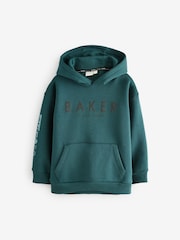 Baker by Ted Baker Green Graphic Hoodie - Image 1 of 6