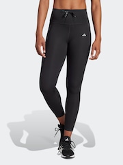 adidas Black Run Essentials Stay in Play 7/8 Leggings - Image 1 of 14