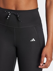 adidas Black Run Essentials Stay in Play 7/8 Leggings - Image 10 of 14