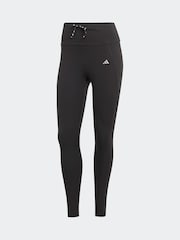 adidas Black Run Essentials Stay in Play 7/8 Leggings - Image 14 of 14