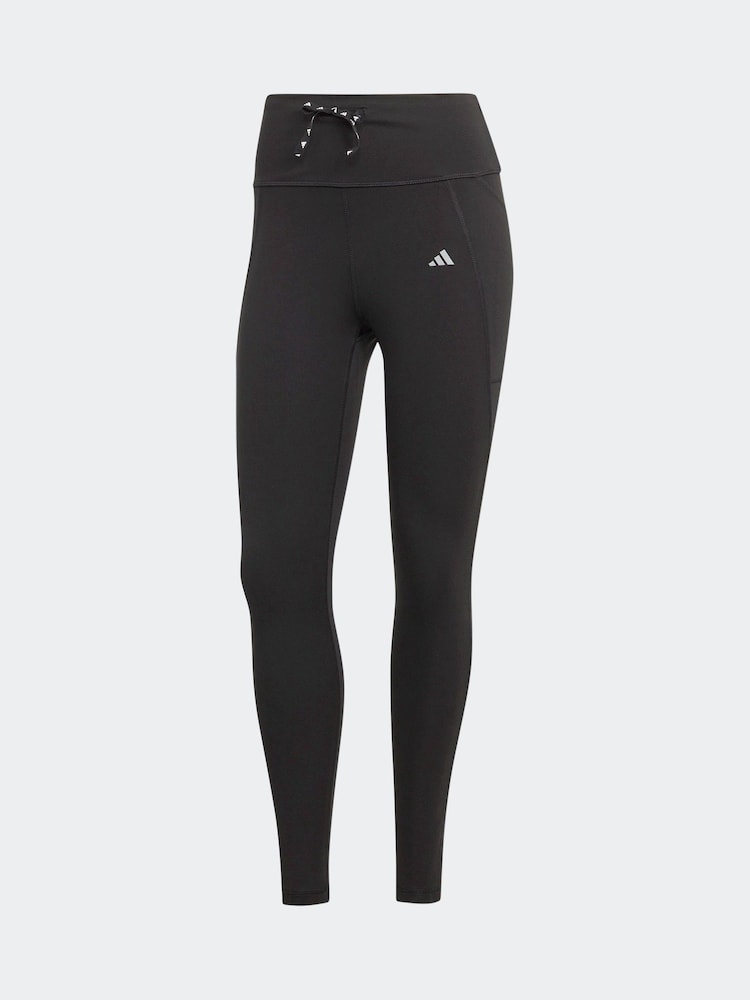 adidas Black Run Essentials Stay in Play 7/8 Leggings - Image 14 of 14