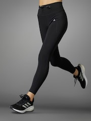 adidas Black Run Essentials Stay in Play 7/8 Leggings - Image 3 of 14