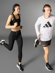 adidas Black Run Essentials Stay in Play 7/8 Leggings - Image 8 of 14