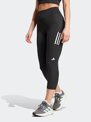 adidas Black OTR 3/4 L Leggings - Image 1 of 6