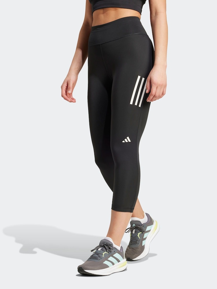adidas Black OTR 3/4 L Leggings - Image 1 of 6 adidas Black OTR 3/4 L Leggings - Image 1 of 6