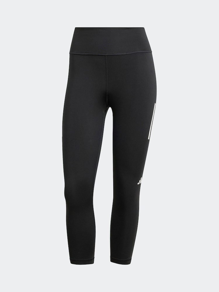 adidas Black OTR 3/4 L Leggings - Image 6 of 6 adidas Black OTR 3/4 L Leggings - Image 6 of 6