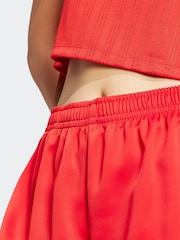 adidas Originals Red Adicolour 3-Stripes Sprinter Shorts - Image 4 of 6