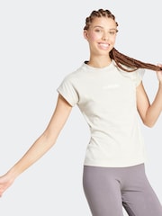 adidas Grey Essentials Single Jersey T-Shirt - Image 3 of 6