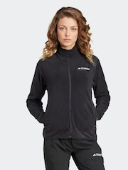 adidas Black Full Zip Polar Fleece - Image 1 of 6