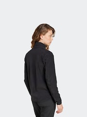 adidas Black Full Zip Polar Fleece - Image 2 of 6