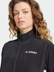 adidas Black Full Zip Polar Fleece - Image 5 of 6