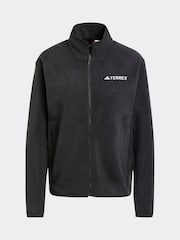 adidas Black Full Zip Polar Fleece - Image 6 of 6