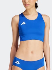 adidas Blue Adizero Running Sports Top - Image 10 of 16