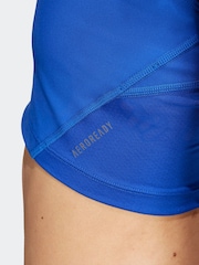 adidas Blue Adizero Running Sports Top - Image 14 of 16