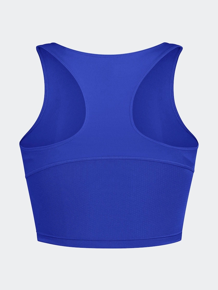 adidas Blue Adizero Running Sports Top - Image 16 of 16