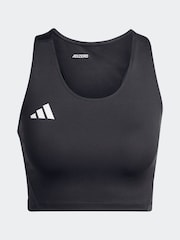 adidas Black Adizero Running Sports Top - Image 7 of 8