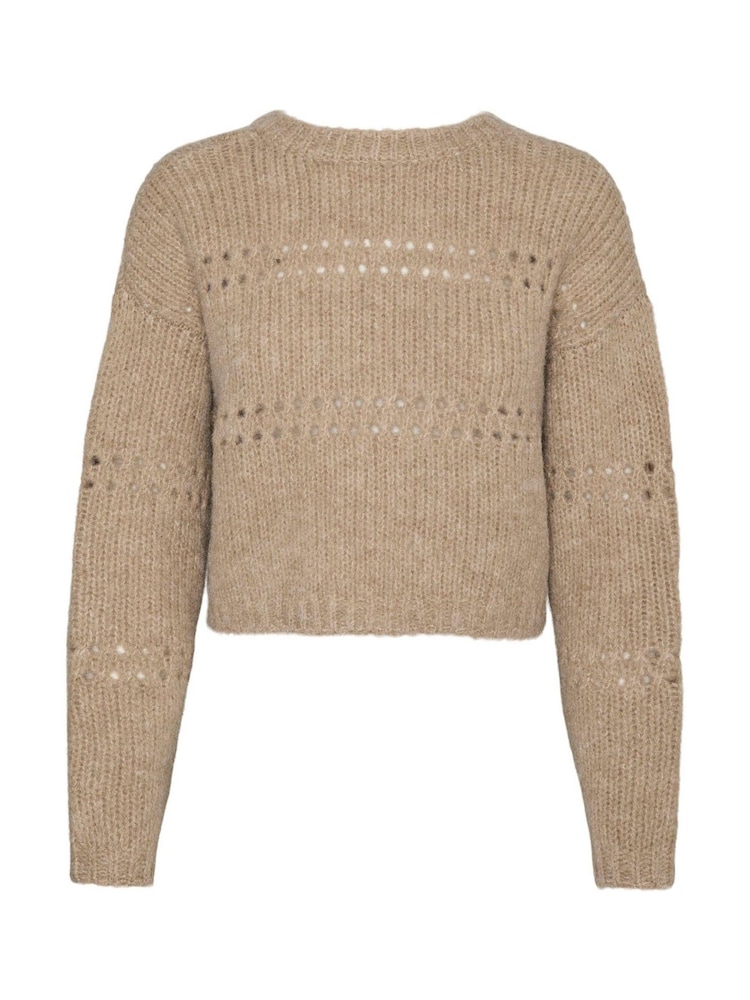 VERO MODA Long Sleeve Tie Front Bow Detail Knitted Cardigan - Slika 6 iz 6