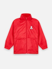 Personalised Monogrammed Boys Micro Fleece lined Rain Jacket by Alphabet - Image 1 of 4