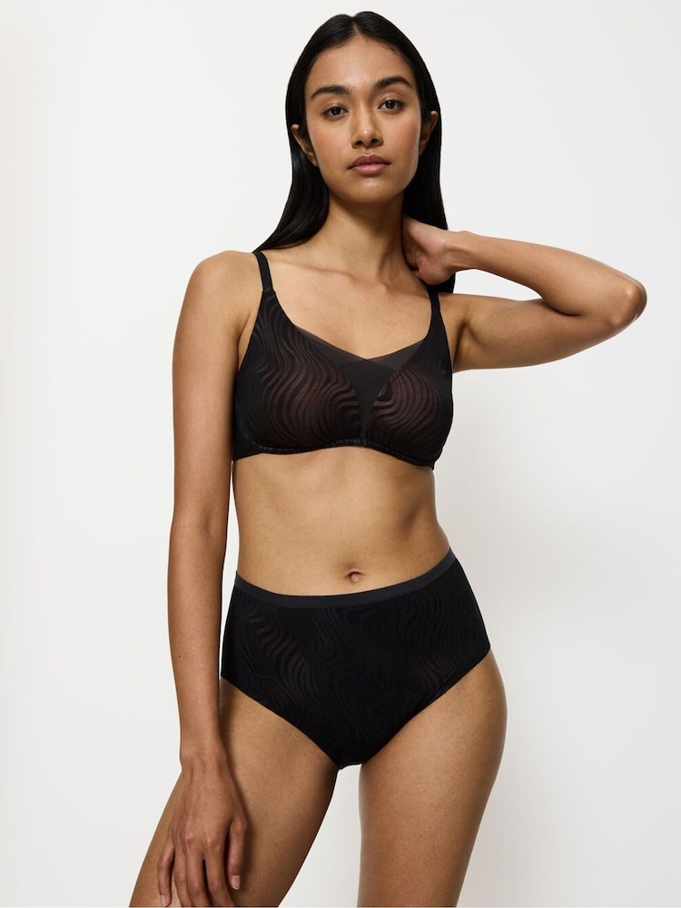 Triumph Shape Smart Ellipse Black Maxi knickers - Image 1 of 5