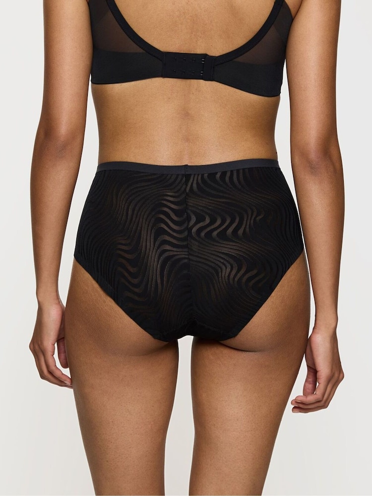 Triumph Shape Smart Ellipse Black Maxi knickers - Image 2 of 5