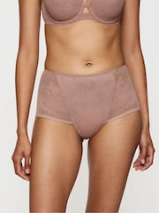 Triumph Wild Rose Sensation Maxi Brown Knickers - Image 1 of 5