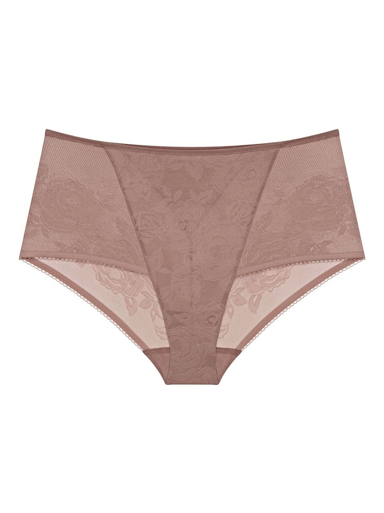 Triumph Wild Rose Sensation Maxi Brown Knickers - Image 5 of 5
