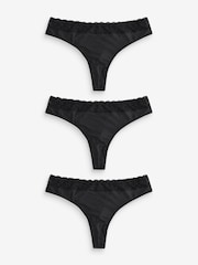 Triumph Feel of Modal String Black Briefs - Image 1 of 4