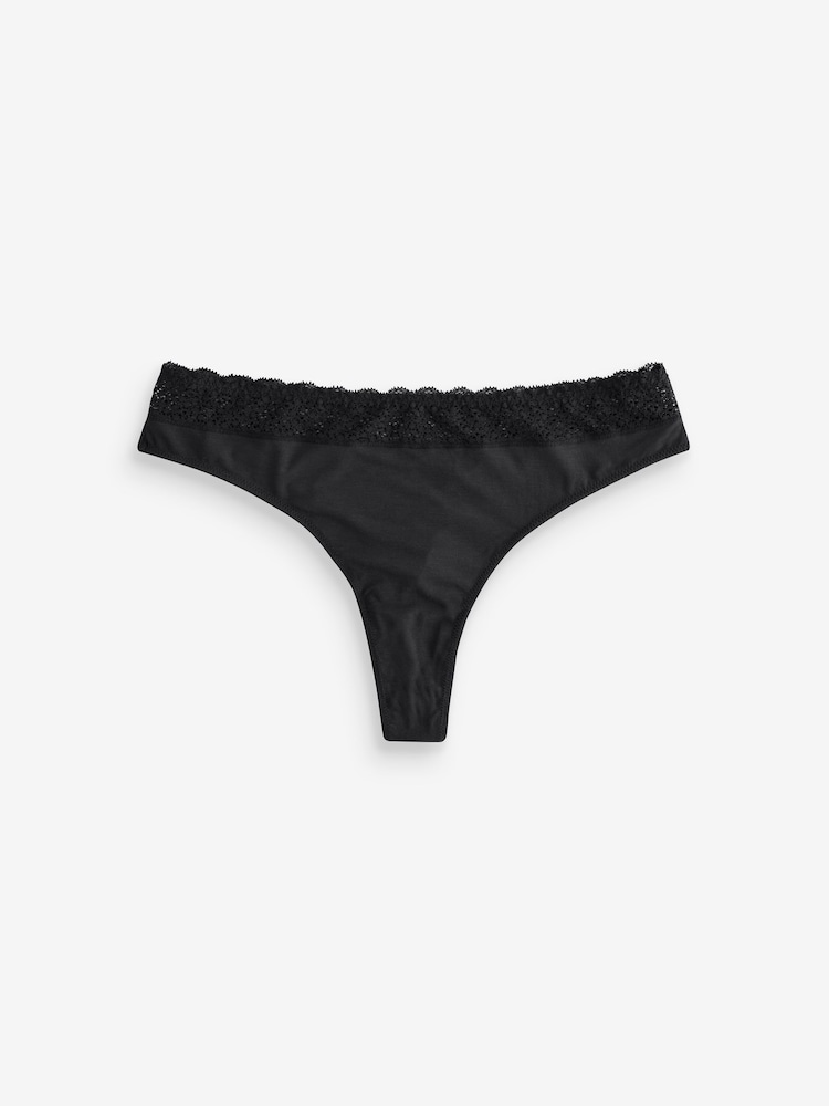 Triumph Feel of Modal String Black Briefs - Image 2 of 4