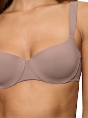 Triumph Body Make-Up Illusion Balconette Brown Bra - Image 3 of 5