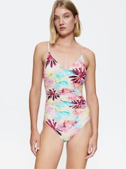 Triumph Pink Summer Fleur Padded Swimsuit - Image 4 of 5