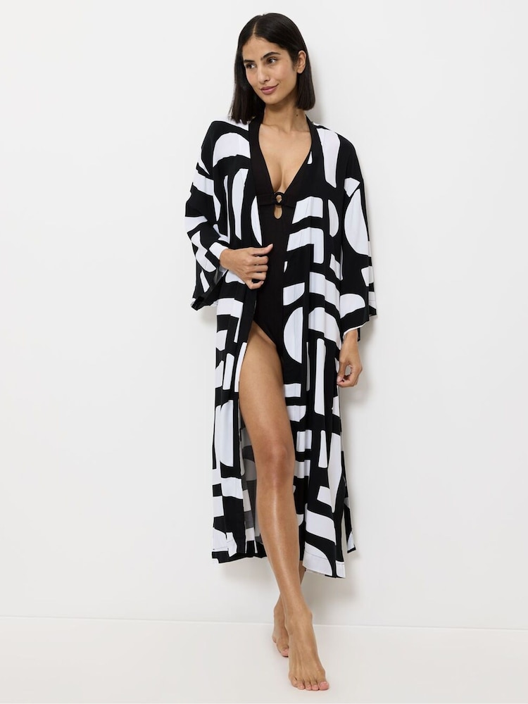 Triumph Beach MyWear White Tunic Robe - Image 1 of 5